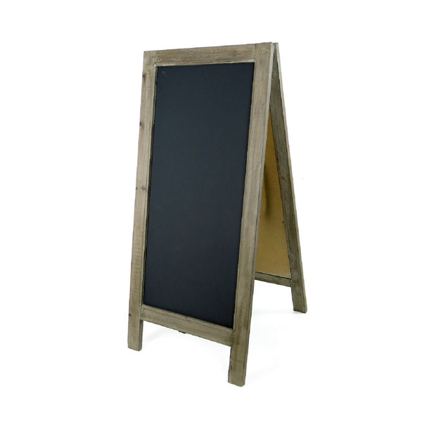 Vagabond Vintage Free Standing Chalkboard, 18" x 40" Wayfair